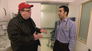 Michael Moore interviews a physician from the ... Michael Moore interviews a physician from the ...